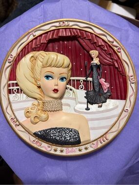 Barbie Vintage Wall Plaque- Solo in the Spotlight